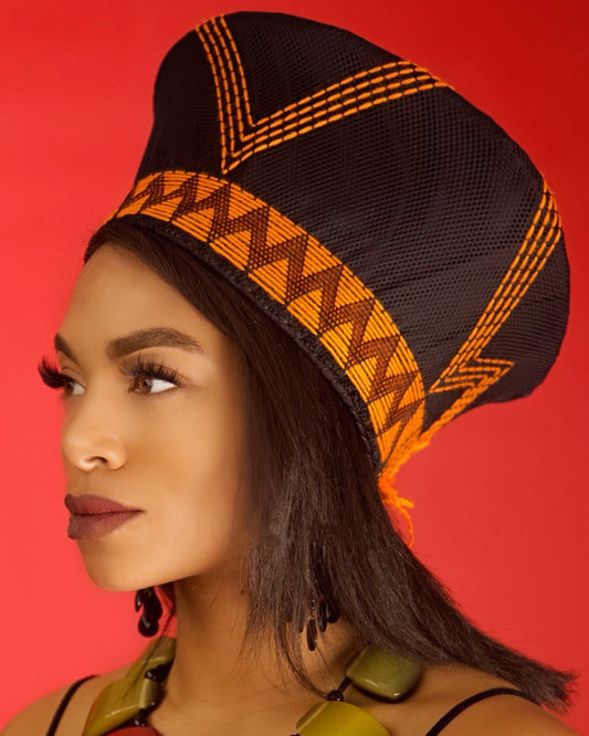 Zulu Hats South Africa-Orange