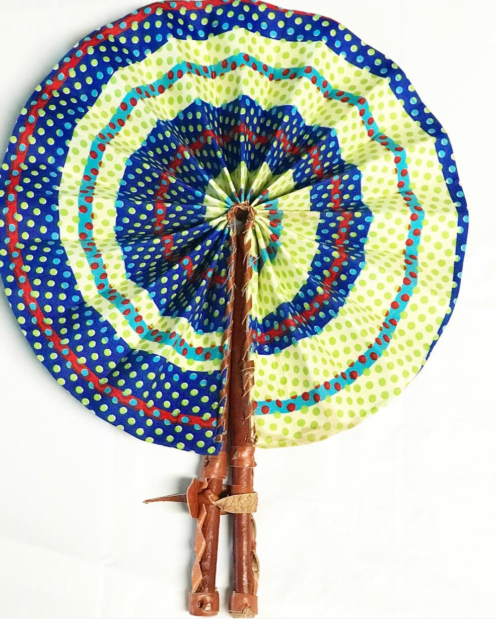 Kobena Blue African Fans