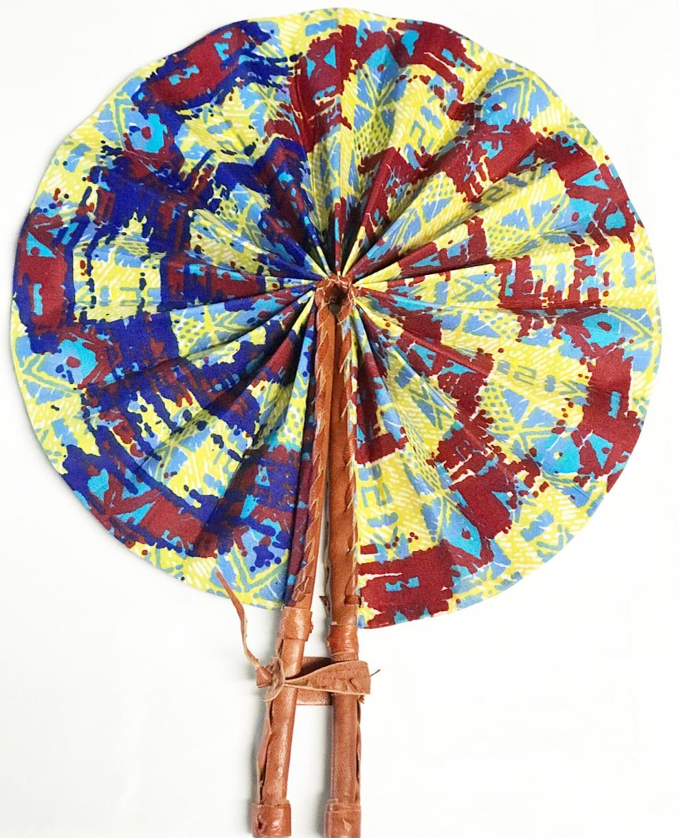 Kobena Blue African Fans