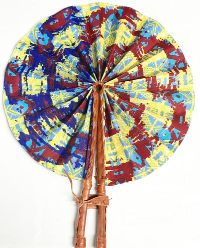 Kobena Blue African Fans