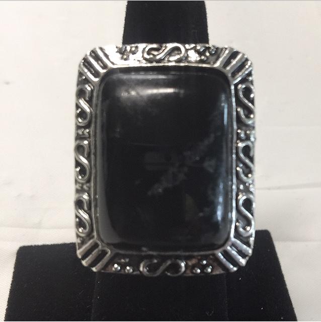 Big Stone Free Size Rings