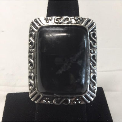 Big Stone Free Size Rings